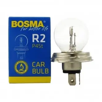 Автолампа 50 W/55 W, 24 V прозора BOSMA 0294