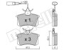 Колодки гальмівні (задні) Ford Galaxy 95-06/Seat Alhambra 96-10/VW Sharan 95-10 (+датчик) METELLI 22-0100-3 (фото 1)