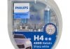 Набір автоламп 60/55W 12V 2 шт. світло-блакитні PHILIPS 12342WVUSM (фото 1)