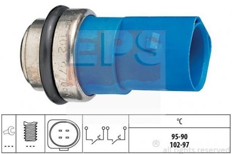 Термивимикач вентилятора радіатора EPS 1.850.692 (фото 1)