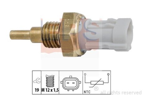 Датчик температуры охлаж. жидкости Fiat Sedici 1.6 06 EPS 1.830.351