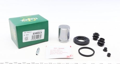 Ремкомплект суппорта (заднего) Nissan Cube/Juke/Qashqai/X-Trail 07- (d=35mm) (Akebono) (+поршень) FRENKIT 235913