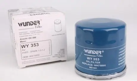 Фильтр масляный WUNDER WY-353