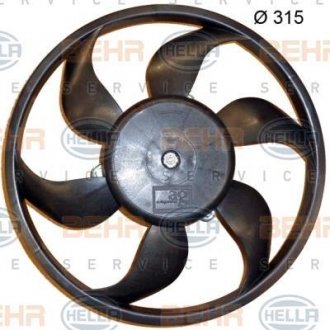 Вентилятор радиатора HELLA 8EW 351 150-204