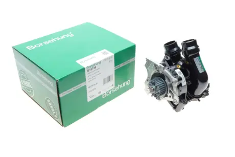 Насос воды Audi A3-A8/Skoda/Seat/VW 1.8-2.0FSI/TFSI 04- (с термостатом) BORSEHUNG B18736