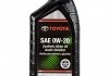 Олива моторна TOYOTA Synthetic Motor Oil 0W-20 1 л TOYOTA/LEXUS 002790wqte (фото 1)