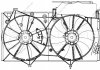 Э/вентиляторы с кожухом (2 вент.) Toyota Camry (11-) 2.0i/2.5i LUZAR LFK 1919 (фото 3)