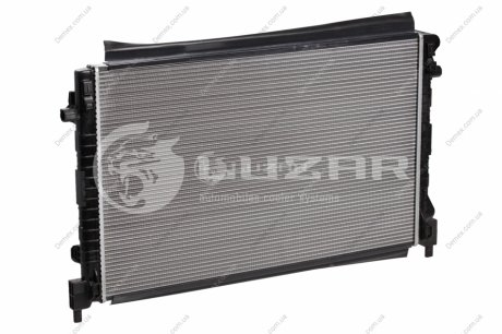 Радиатор охлаждения Skoda Octavia A7 (13-)/VW Golf (12-) 1.6i LUZAR LRc 1851 (фото 1)
