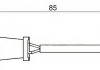Датчик тормозных колодок Sprinter/Crafter 06- зад. (2 конт) BREMSI WI0653 (фото 3)