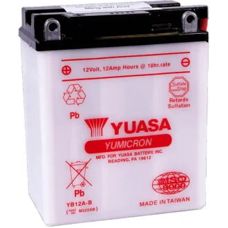 Мото Аккумулятор 6 CT-12,6-L YuMicron YUASA YB12A-B