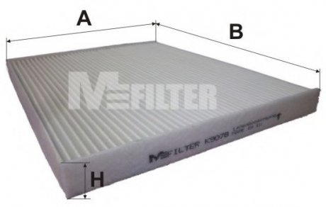 Фильтр салона SUZUKI GRAND VITARA 05- (M-FILTER) M-Filter MFILTER K9078