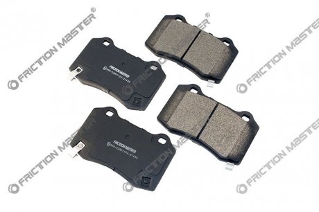 Колодки гальмівні дискові Brake Pads Premium FRICTION MASTER MKD1053