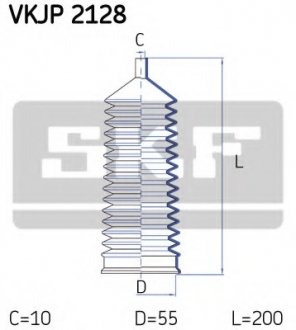 Чохол захисний SKF VKJP 2128