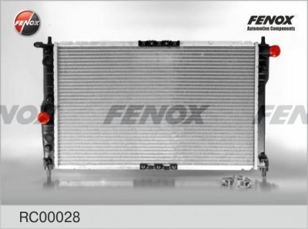 RС00028 Радиатор Daewoo Lanos с конд. 96182261 FENOX RC00028