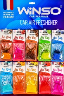 Набір ароматизаторів Air Bag Асорті WINSO 500004
