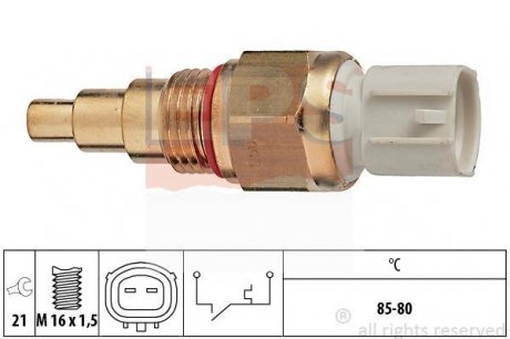 Термовыключатель вентилятора радиатора EPS 1.850.109 (фото 1)