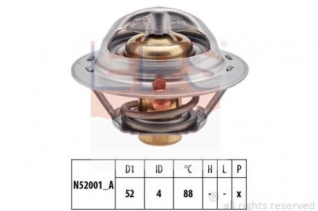 Термостат, охлаждающая жидкость EPS 1.880.232S (фото 1)