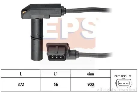 BMW Датчик оборотов двигателя 324td/524td -95. EPS 1.953.048
