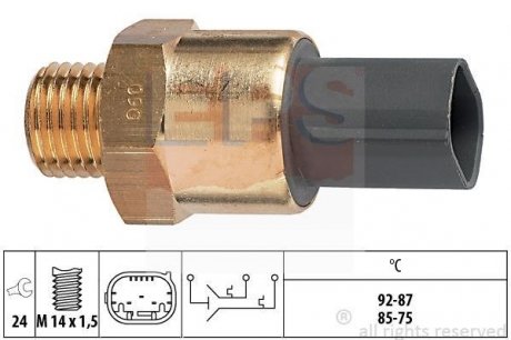 Термовыключатель вентилятора радиатора EPS 1.850.691