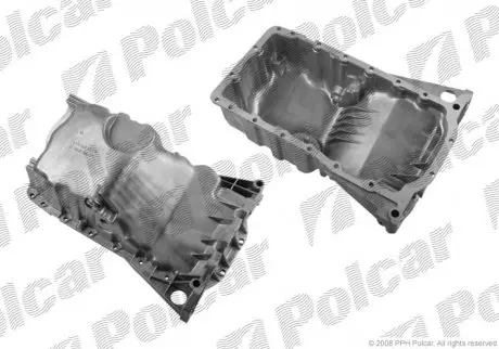 Масляный картер (Только на 1,6 бензин и на 1,9 TDI) POLCAR 9548MO-2
