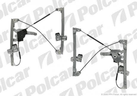 Склопідйомник електричний без електромотора POLCAR 6921PSG1 (фото 1)