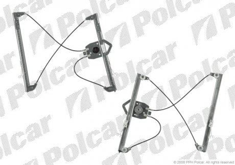 Склопідйомник електричний без електромотора POLCAR 6037PSG2 (фото 1)