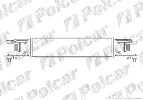 Радиаторы воздуха (Интеркулеры) POLCAR 5558J8-2