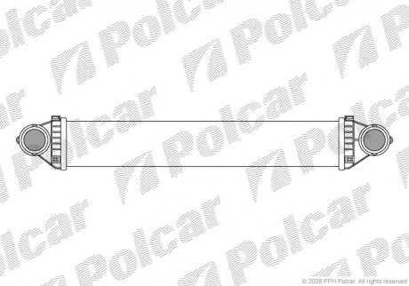 Радиаторы воздуха (Интеркулеры) POLCAR 5006J8-1 (фото 1)