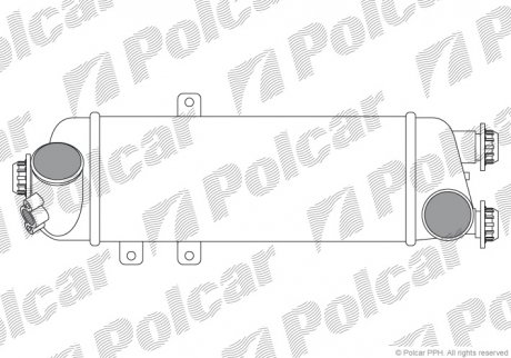 Радиаторы воздуха (Интеркулеры) POLCAR 4114J8-1