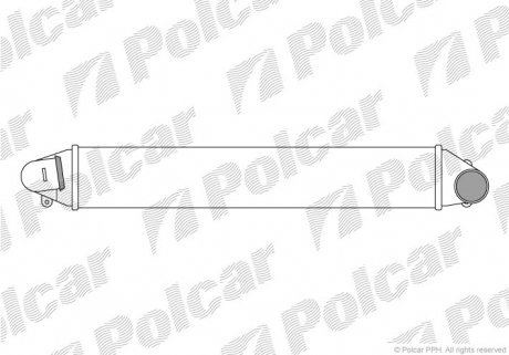 Радіатори повітря (Інтеркулери) POLCAR 9550J8-2
