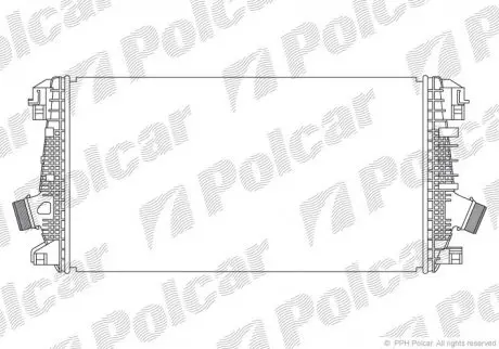 Радиаторы воздуха (Интеркулеры) POLCAR 5520J84X