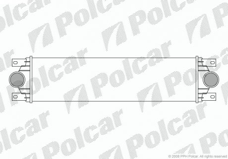 Радіатори повітря (Інтеркулери) POLCAR 6041J8-1