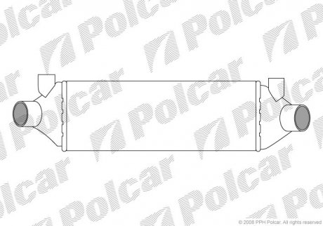 Радіатори повітря (Інтеркулери) POLCAR 3247J8-1 (фото 1)