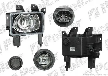 Фара противотуманная передняя POLCAR 551029-Z