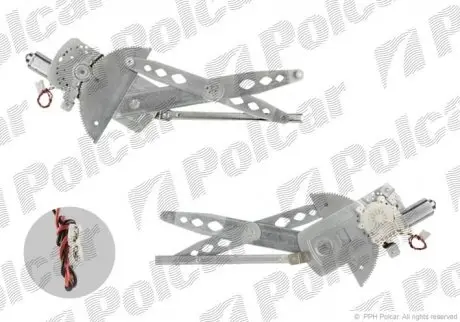 Стеклоподъемник электрический POLCAR 6060PSE1