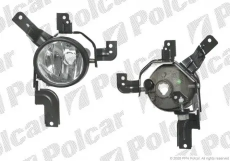 Фара протитуманна передня POLCAR 387829-E