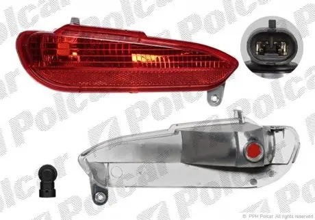 Фара протитуманна задня POLCAR 303697-X