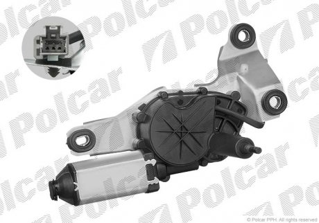 Моторчик стеклоочистителя POLCAR 9076SWT1 (фото 1)