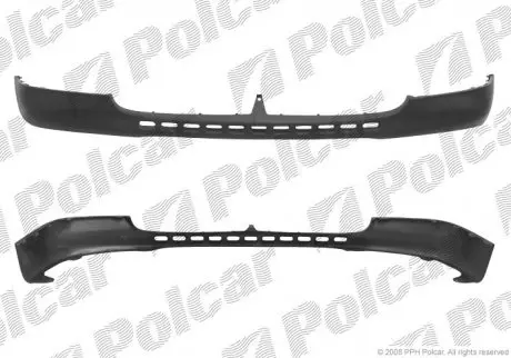 Спойлер бампера переднего POLCAR 811207-5