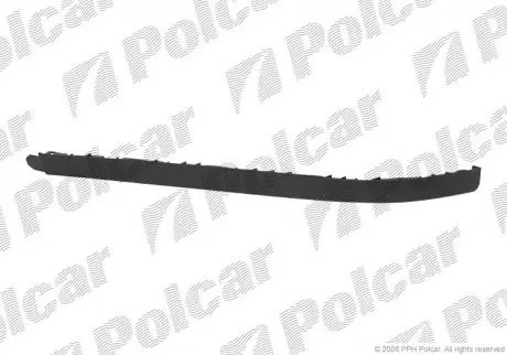 Спойлер бампера переднього лівий ZAFIRA 05- POLCAR 556125-1