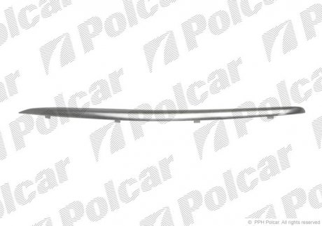 Накладка решітки бампера POLCAR 951427-8 (фото 1)