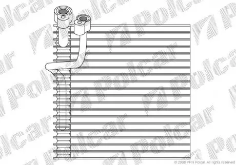 Випарювач кондиціонера POLCAR 2405P8-2