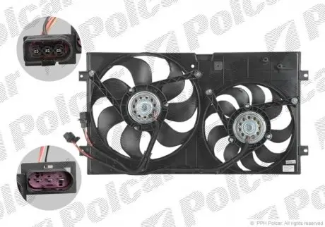 Вентиляторы радиаторов POLCAR 950123W1