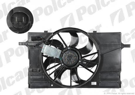 Вентиляторы радиаторов POLCAR 905023W1 (фото 1)