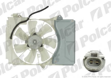 Вентилятори радіаторів POLCAR 810323W5 (фото 1)