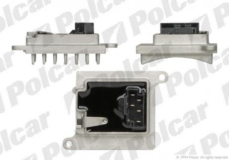 Резистор кондиціонера POLCAR 5003KST-2 (фото 1)