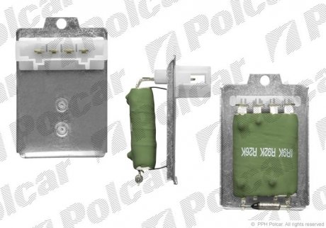 Резистор кондиціонера POLCAR 9538KST-2 (фото 1)