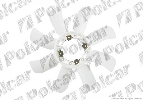 Крыльчатка вентилятора POLCAR 817623F1 (фото 1)