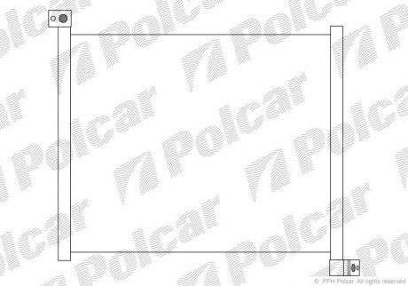 Радиаторы кондиционера POLCAR 3161K8C1