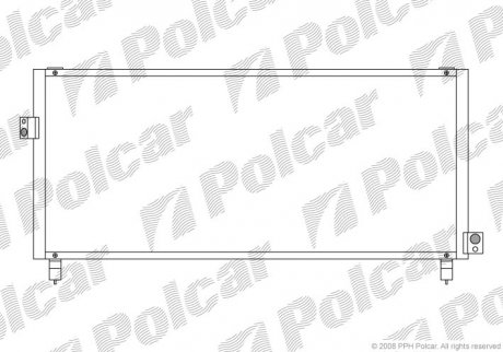 Радиаторы кондиционера POLCAR 7211K8C1